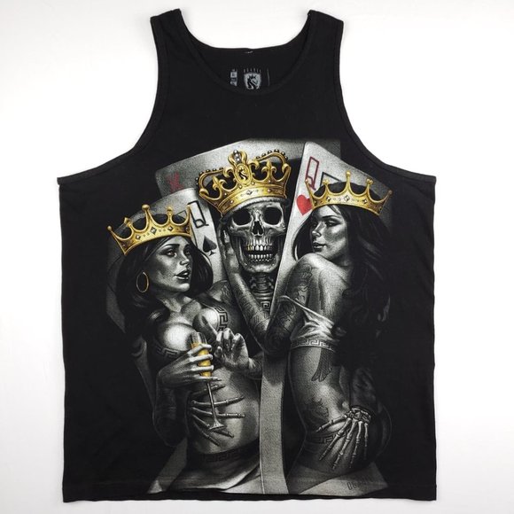 OG Abel OgAbel Other - OgAbel Tank 2 Of a Kind Queen of Heart Tattoo XL